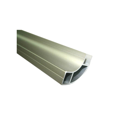 40mm Aluminium shelf profile open one side (order multiples of 3 only)