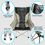 Liberty Grey Comfort Camping Chair