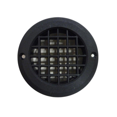 Dls 75Mm Round Short Tail Vent Black