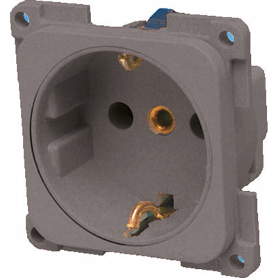 Fawo Schuko Socket Slate Grey