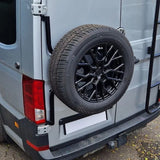 VW Crafter II MAN TGE steel spare wheel carrier