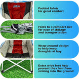 Liberty Red Comfort Chair (Order Multiples Of 4 Only)