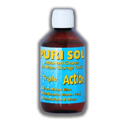 Purisol Water System Cleaner Steriliser  Deodoriser Liquid