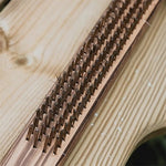 Gino Wooden Handle Wire Brush