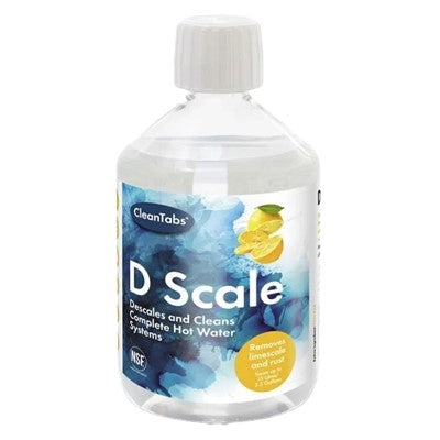 Clean Tabs 500ml D Scale Hot Water System Cleaner Descaler