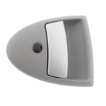 Hartal Triangle Outer Lock, Grey, suits West Alloy