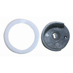 W4 Wardrobe rail end support 2 pack