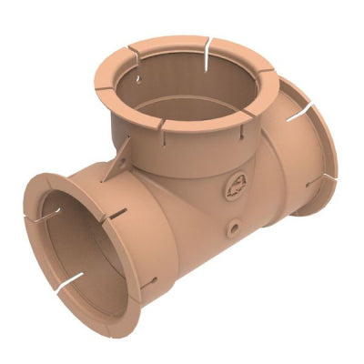 Whale 65MM Ducting T Piece