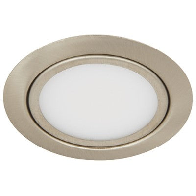 LED Spot Light 12 V, Rated IP 20, 2.4 W, Loox Compatible Brushed Nickel 6500K