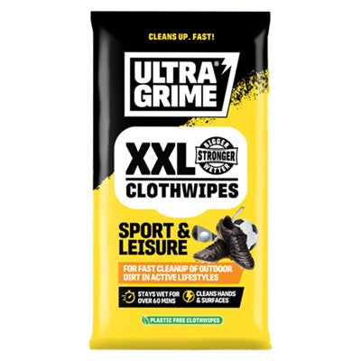 Ultra Grime Sports Leisure 20 XXL Wipes