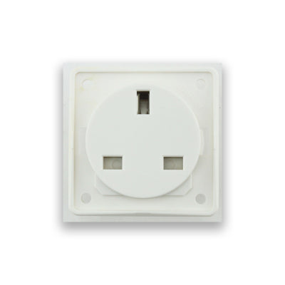 W4 13Amp Socket White