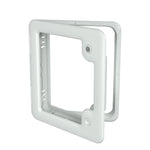Thetford Light Grey Service Door 3 1 Lock, 1 Push Button