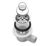 Dometic SMEV AC540 angled waste fitting