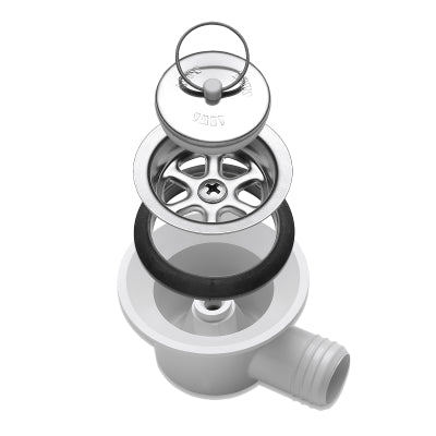 Dometic SMEV AC540 angled waste fitting