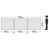 Falcon AirShield 500 (3 panels)