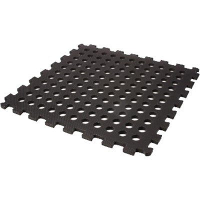 Easy Lock Floor Tiles (X 4) With Edging Strips