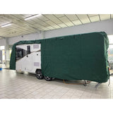 Caravan cover max (Xlarge , 570 - 630 cm) green