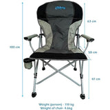 Liberty Grey Folding Camping Chair