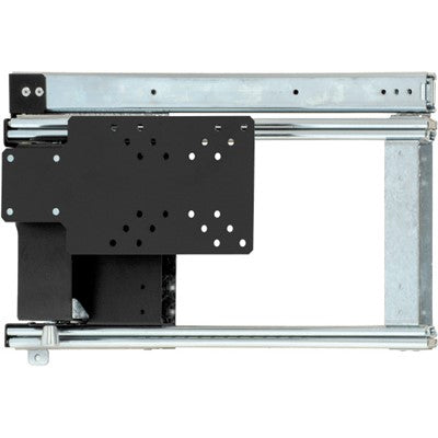 Side mount sliding TV bracket left hand
