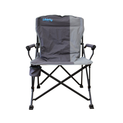 Liberty Folding Chair - Grey 'new for 2024' Camping