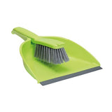 De-Luxe Dust Pan Brush
