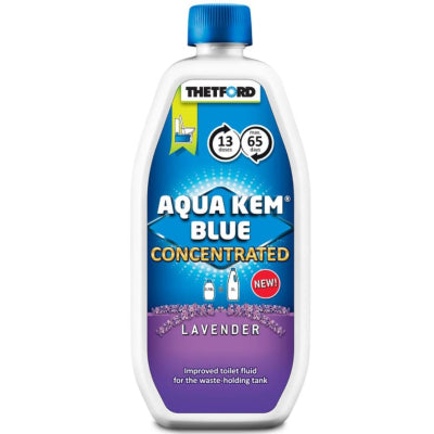 Thetford Aqua Kem Blue Lavender Concentrated 0.78L bottle