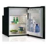 90 LITRE BLACK CHROME LOCK FRIDGE