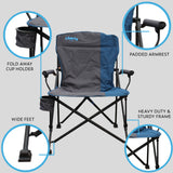 Liberty Folding Chair - Blue 'new for 2024' Camping