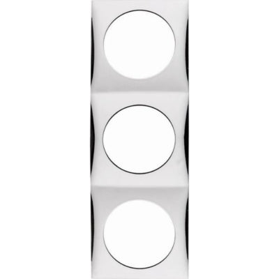 W4 Flow Triple Frame Gloss Chrome