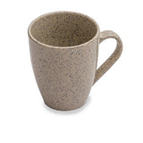 4 Piece Premium Mug Set In White Granite