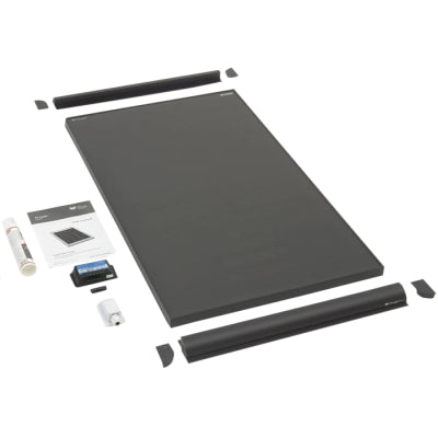 125wp MHD Rigid Panel Roof Kit (Aero Brackets) and 10ah PWM Charge Controller