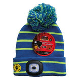 Childrens Led Light Hat (Assorted Colours)