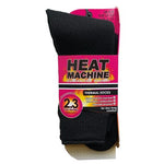 Ladies thermal insulated black socks