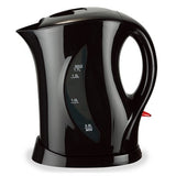 Scotsman Low Wattage Black Kettle (1.7L) Camping Caravan Motorhome