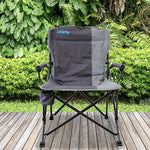Liberty Folding Chair - Grey 'new for 2024' Camping