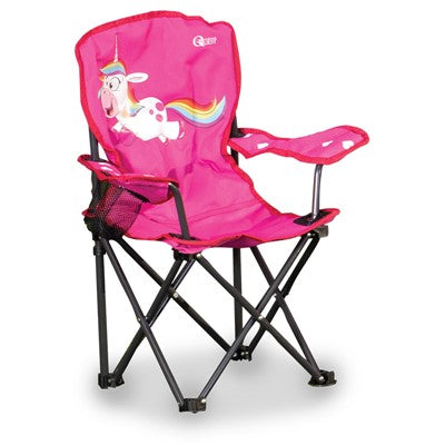 Kids fun unicorn folding chair