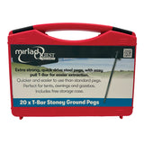 T-Bar Stoney Ground Peg 20 Pack