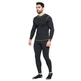 Mens Rough And Tough Thermal Long Sleeve Black Shirt (Mixed Sizes)