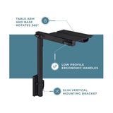 Black MOD Table leg system