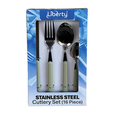 Liberty 16 Piece Cutlery Set - Cream