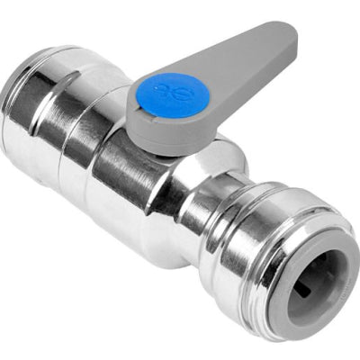 John guest speedfit 10mm chrome plated ball valve