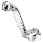 Samba Cold Water tap with 25cm flexi hose with barbed ends and 33mm hole size