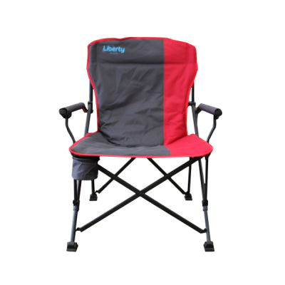 Liberty Folding Chair - Red 'new for 2024' Camping