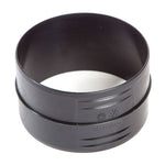 Whale Air Duct Fitting 90MM Straight Black