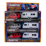 Car  Caravan die cast model set