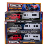 Car  Caravan die cast model set