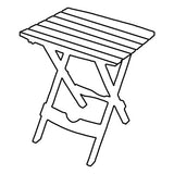Fleetwood Slatted Side Table