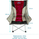Liberty Magenta Comfort Chair (Order Multiples Of 4 Only)