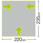 Quest Falcon air 220 porch awning