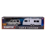 Car  Caravan die cast model set